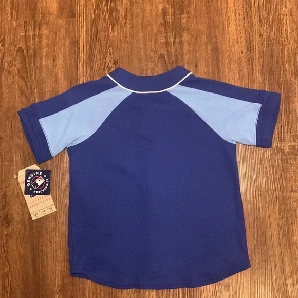 Kansas City Royals Youth Jersey MLB Button Up  X Small NWT - Picture 3 of 9